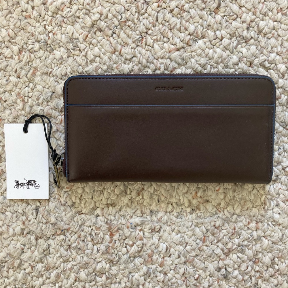 Coach 75th zippered wallet